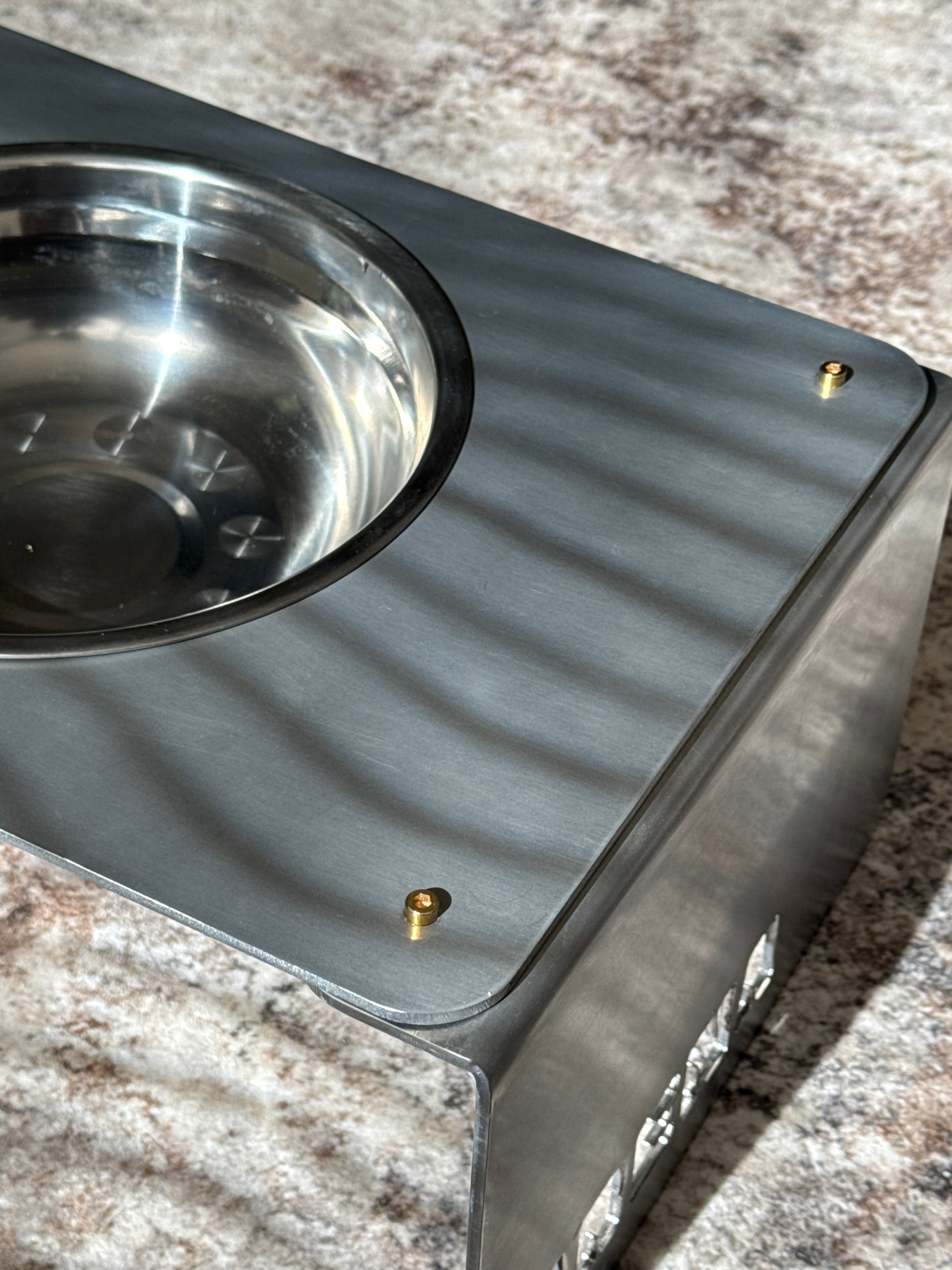 Plato de Aluminio Personalizado para Mascotas