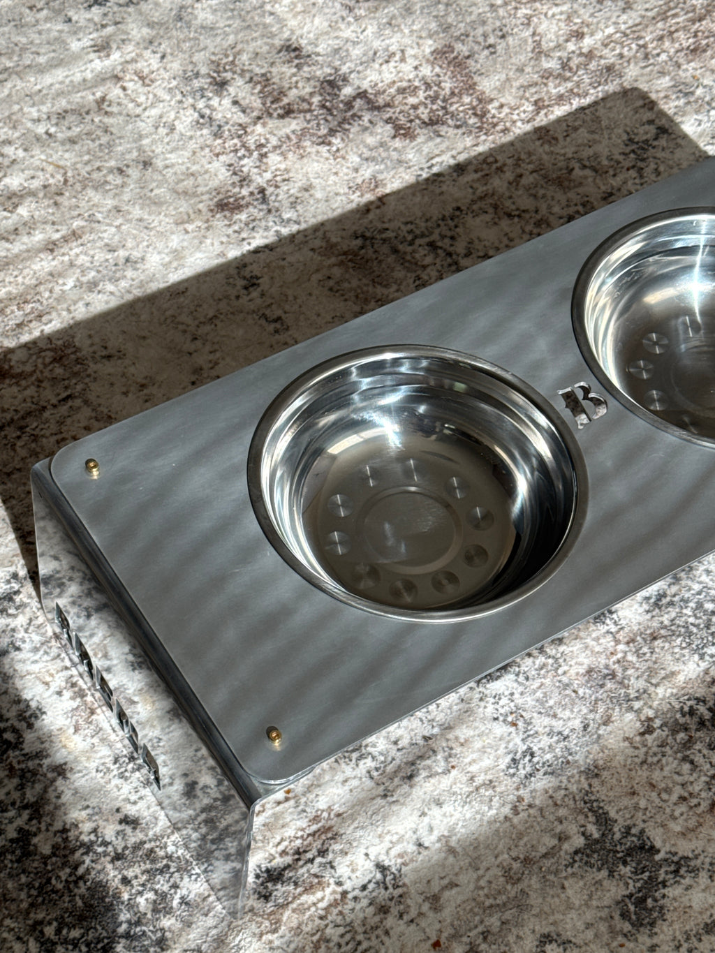 Plato de Aluminio Personalizado para Mascotas