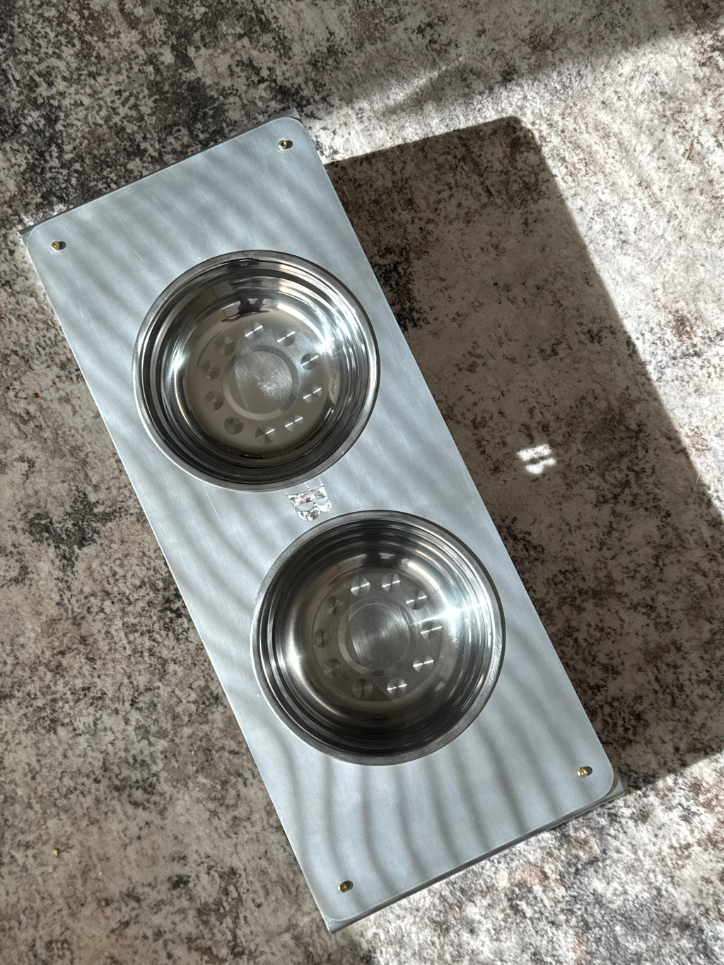 Plato de Aluminio Personalizado para Mascotas